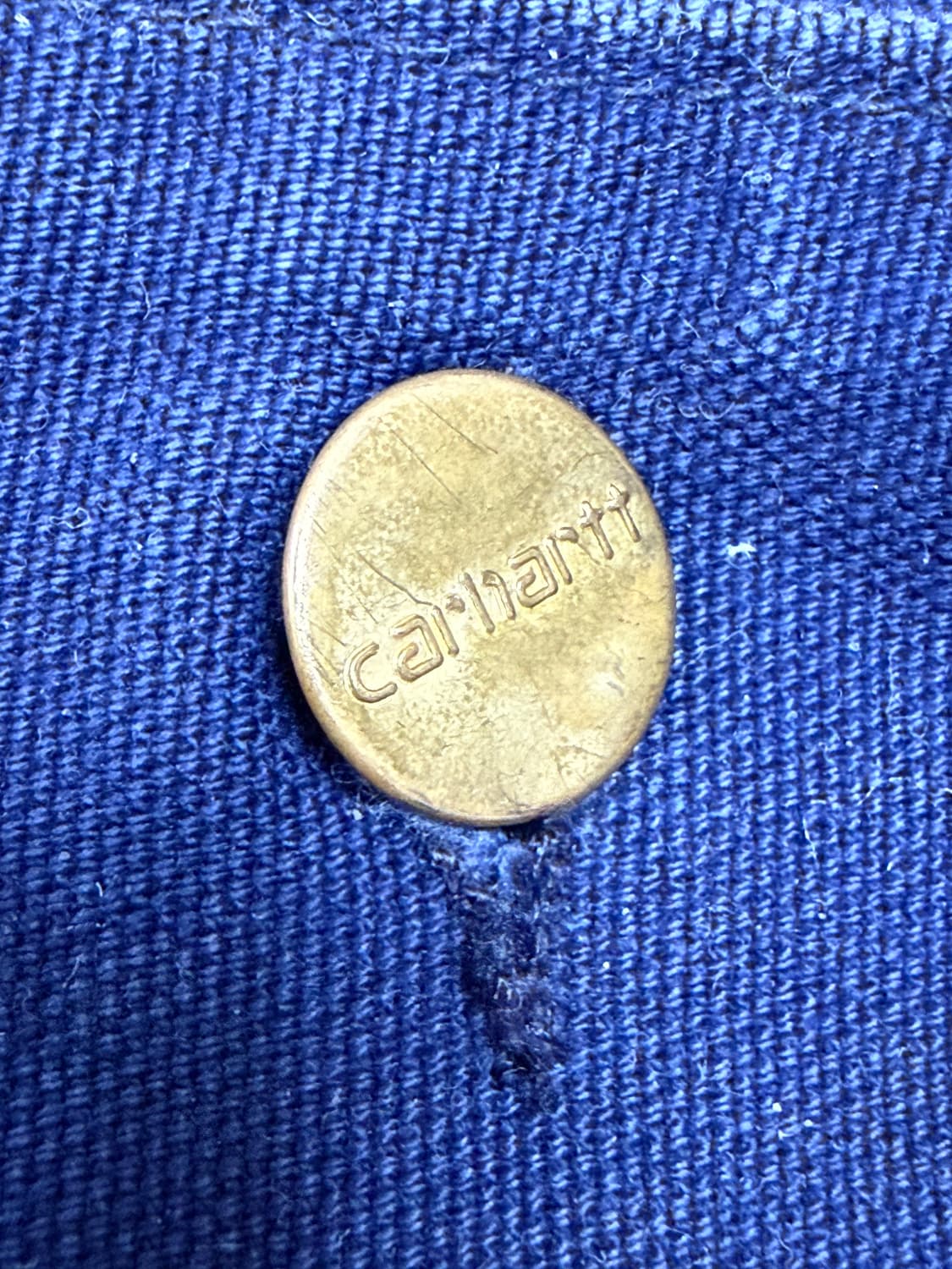 90s Carhartt 칼하트 CB102 Navy 초어 코트 상품이미지7