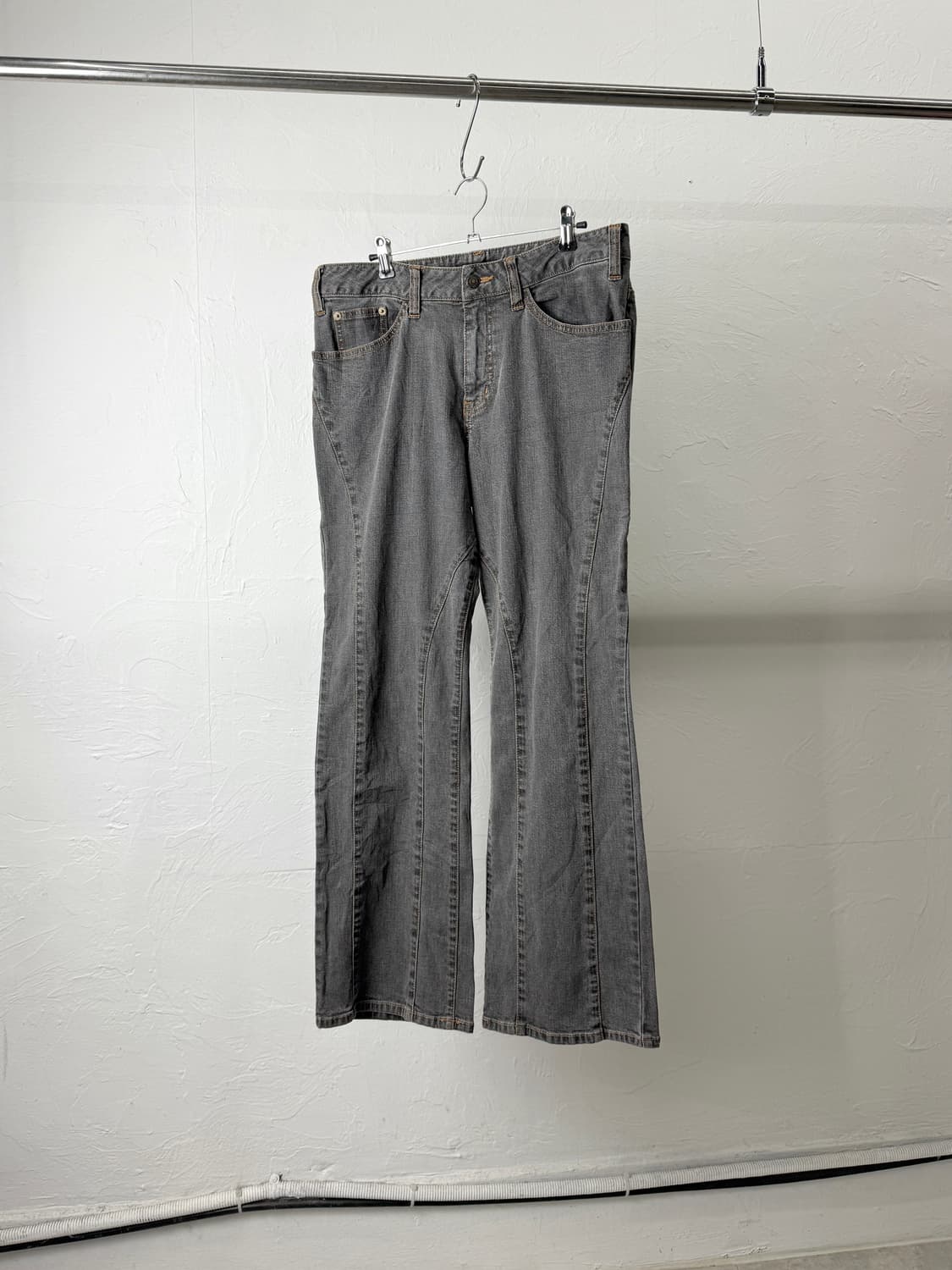 Smile Land 절개 데님 팬츠 상품이미지1