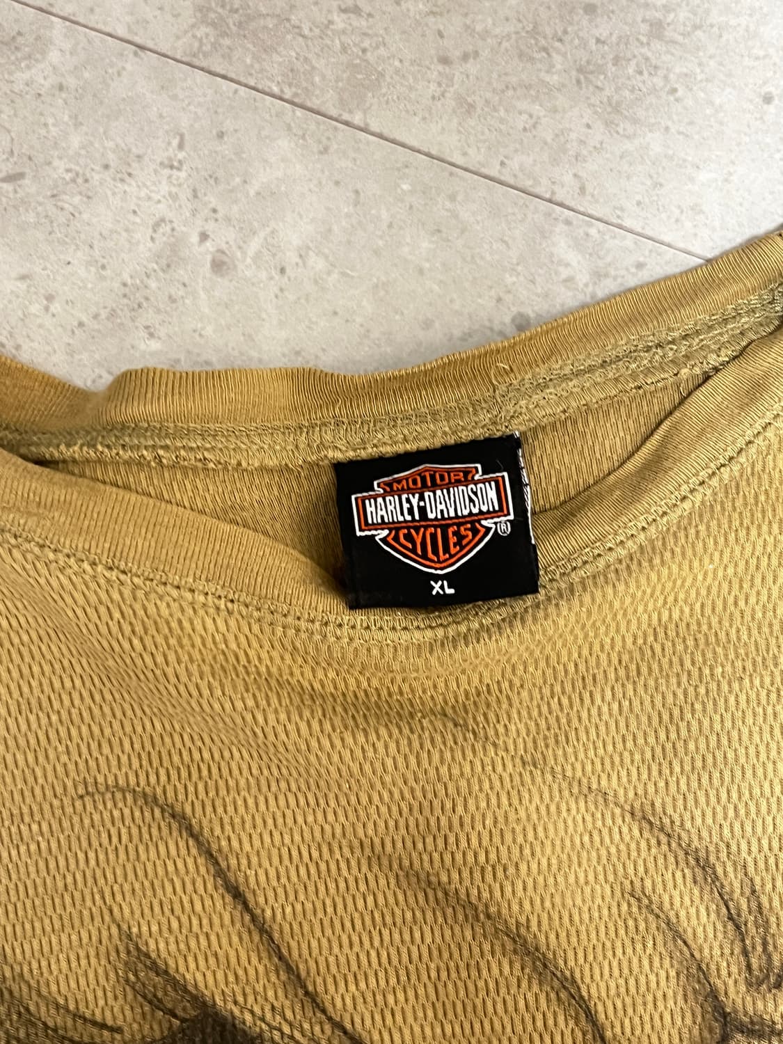 할리데이비슨 와플 롱슬리브 xl 상품이미지3