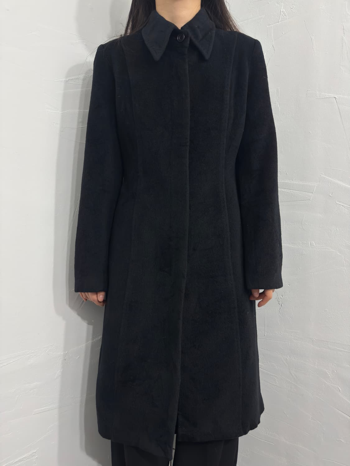 indivi button long coat 상품이미지2