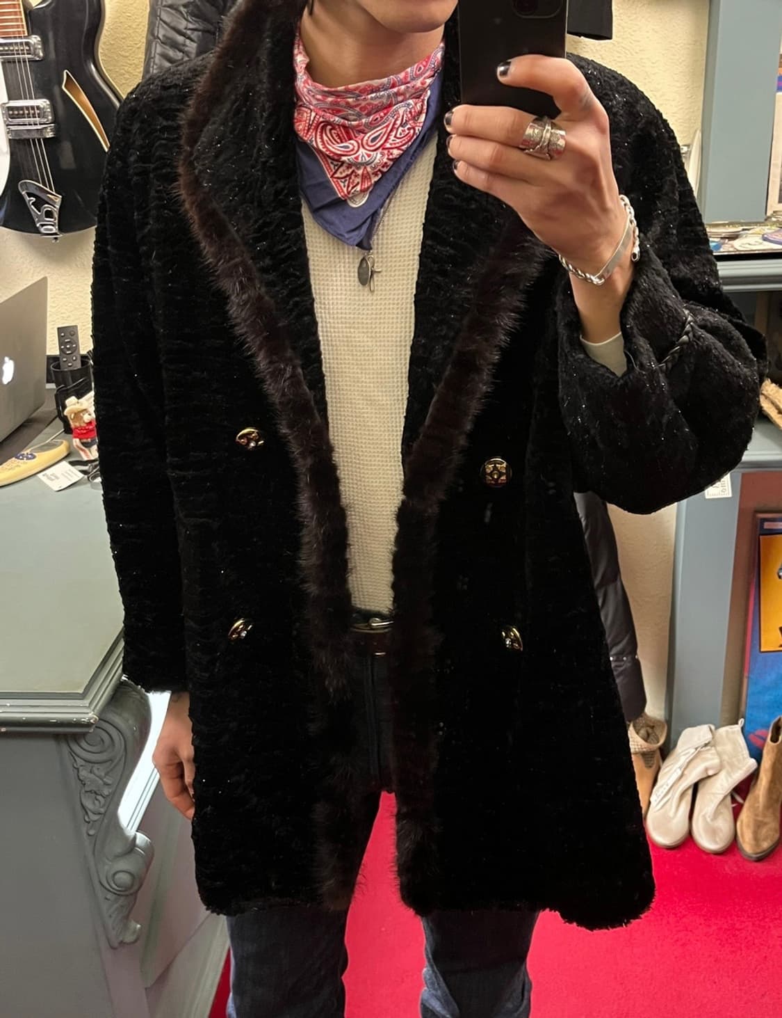 80’s EUROPE FUR COAT 상품이미지6