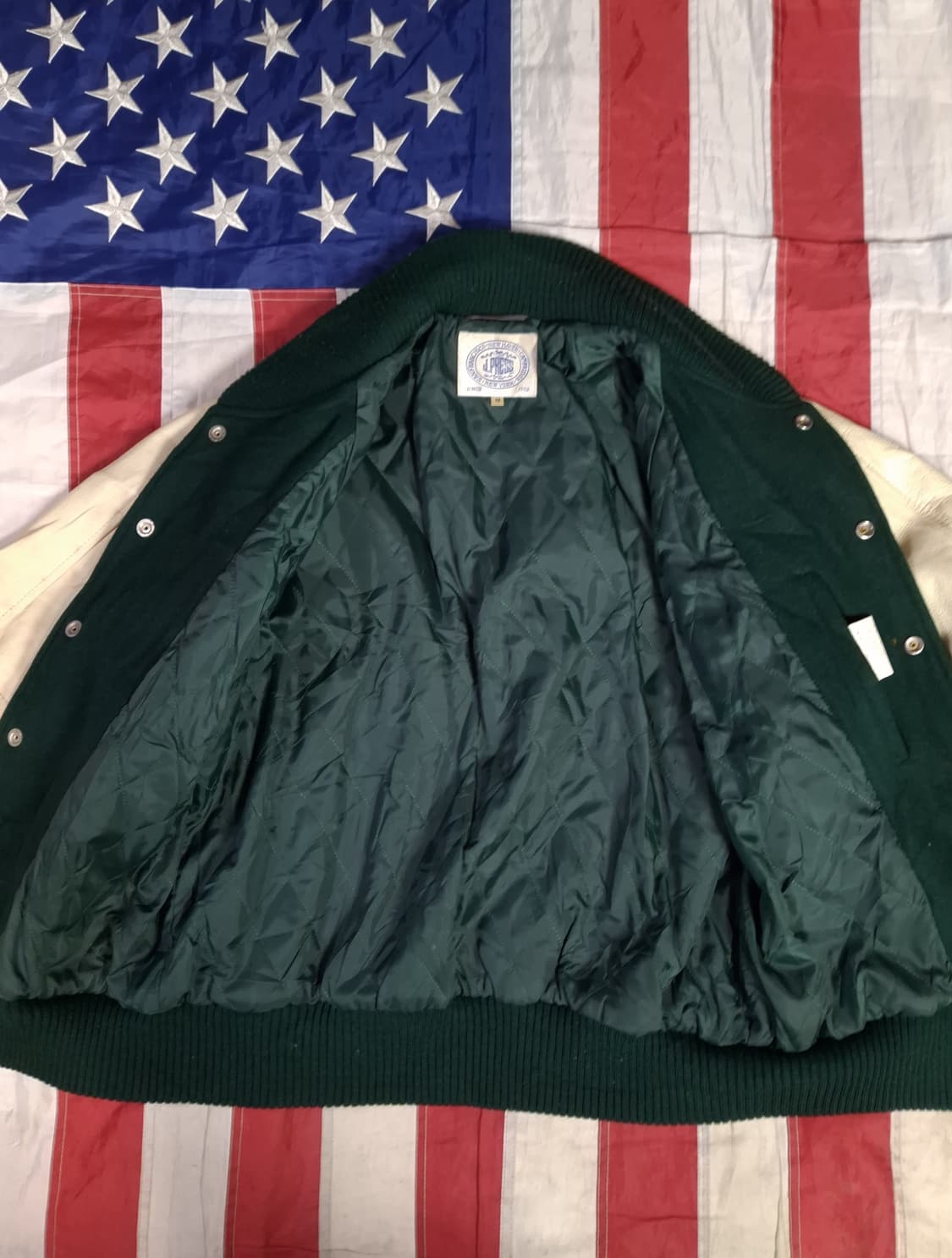 오리지날 80's 일본판 J.PRESS 울레더 바시티 자켓 상품이미지10