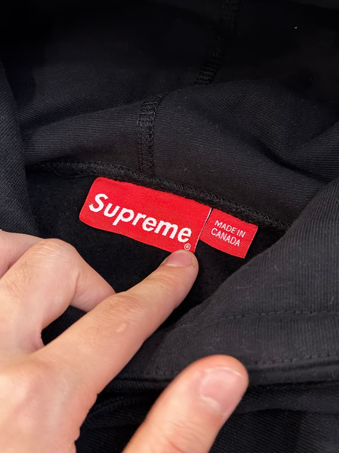 슈프림 박스로고 후드티 블랙 상품이미지4