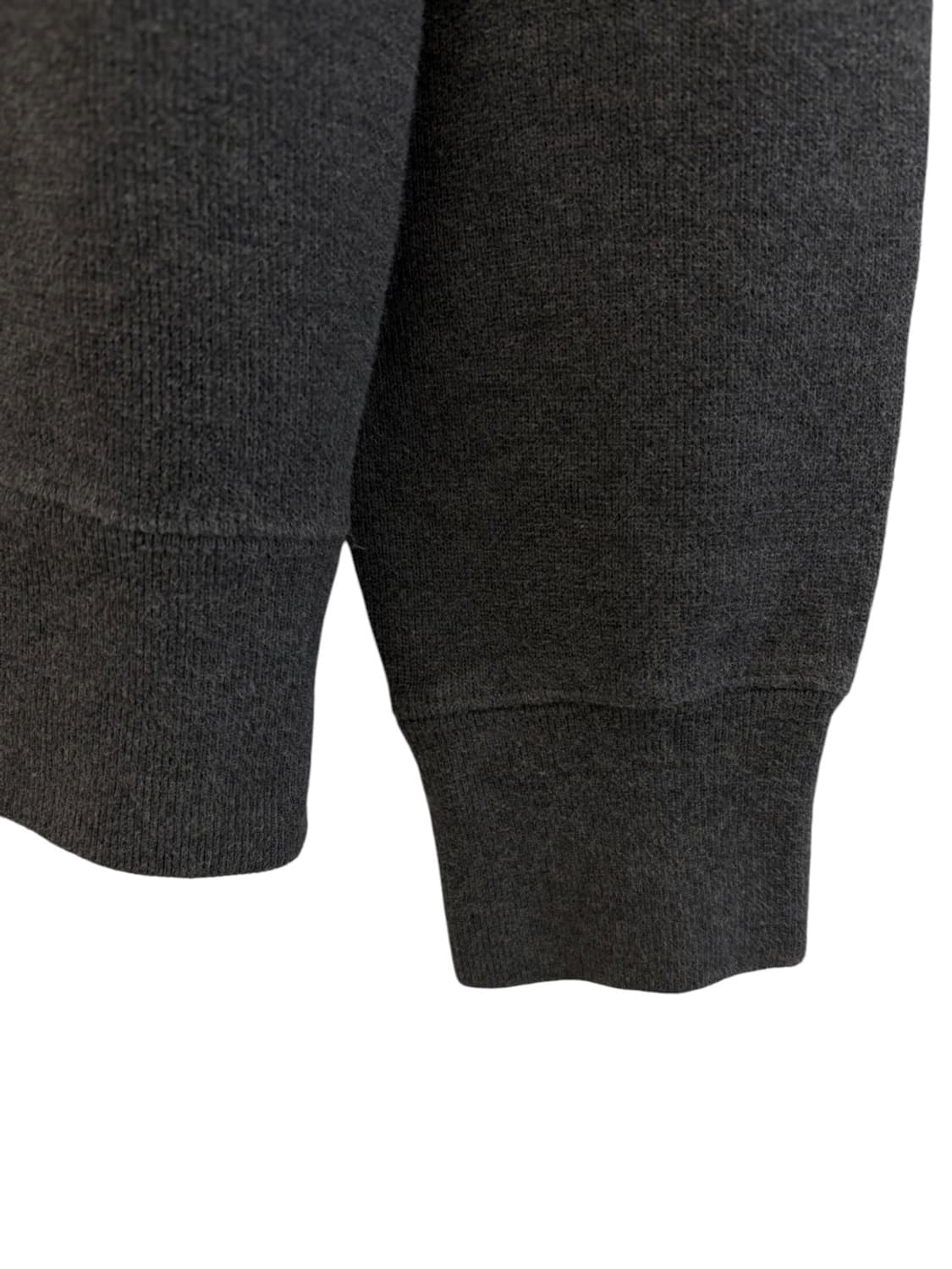 폴로 숄카라 니트 차콜 (S) 상품이미지5