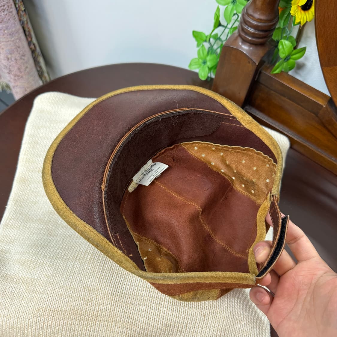 시드니 오스트레일리아 스웨이드 웨스턴 부시 햇   상품이미지5