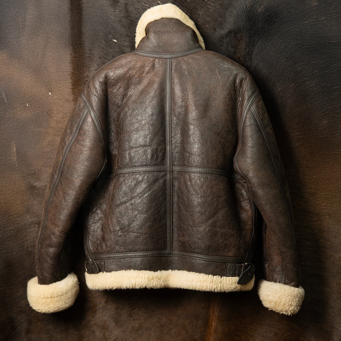 [95] 90s y'sb 예스비 양가죽 양털 B3 무스탕  상품이미지7