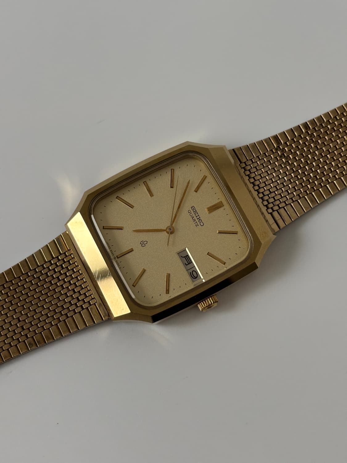 1980s Seagull Gold Square Quartz 상품이미지4