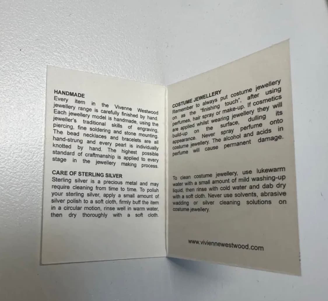 (풀박스/ 거의새거)비비안웨스트우드 바스 목걸이/비비안웨스트우드목걸이 상품이미지3