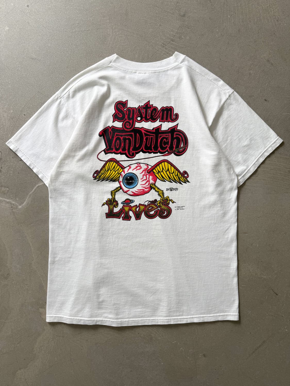 90s Vintage Rat Fink Von Dutch Tee 상품이미지2