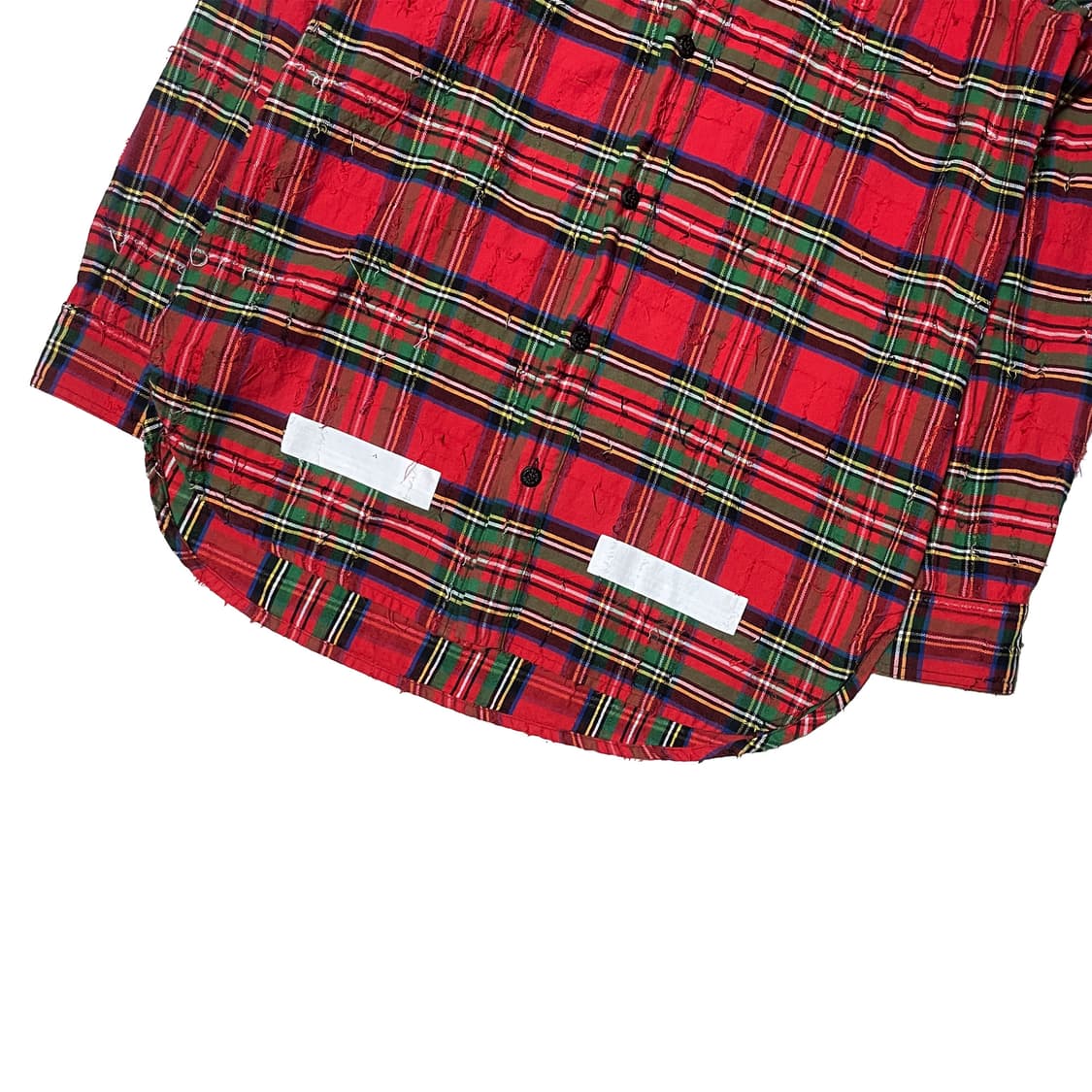 17FW 오프화이트 에로우 플란넬 체크 셔츠 상품이미지4