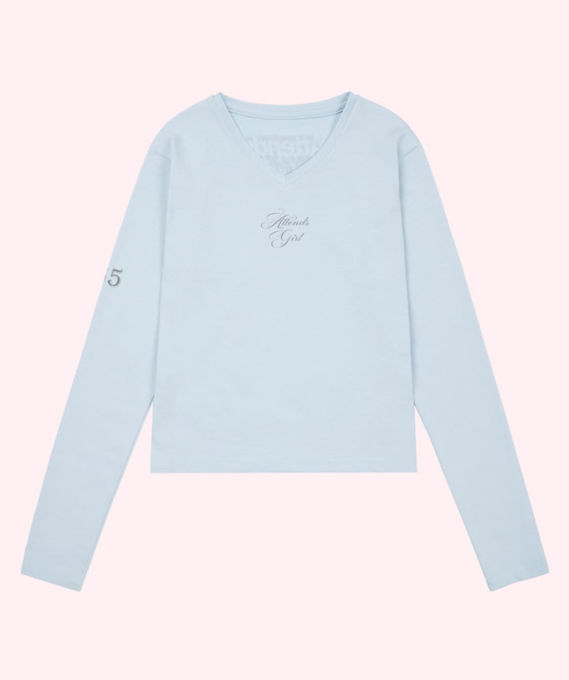 어탠즈 Attends 블루 티셔츠 상품이미지2