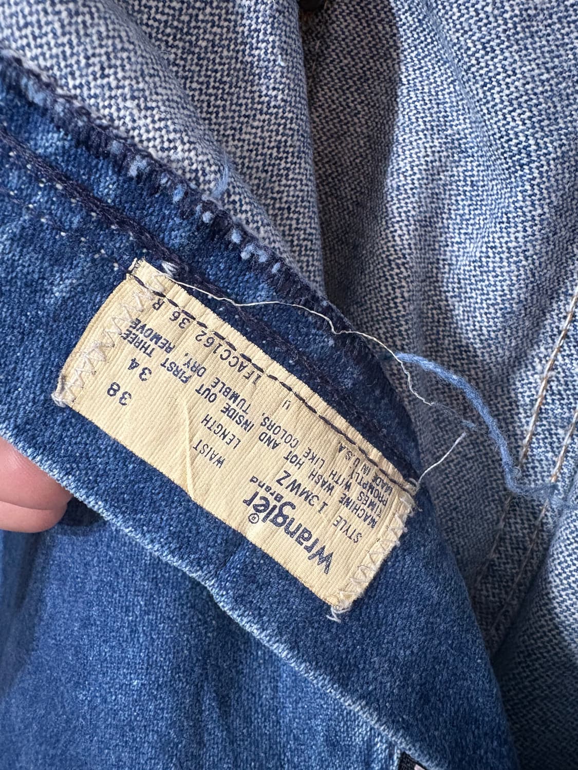 90‘s Wrangler 13mwz denim pant. 상품이미지6