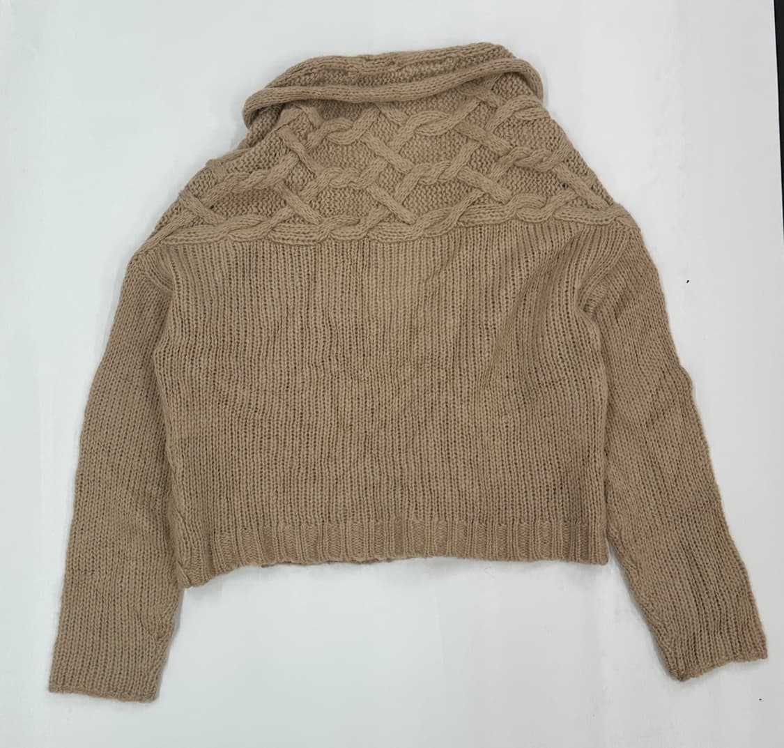 라떼갸루 꽈베기 숏 가디건 그런지 히피 에스닉 보헤미안 가을 겨울  상품이미지4