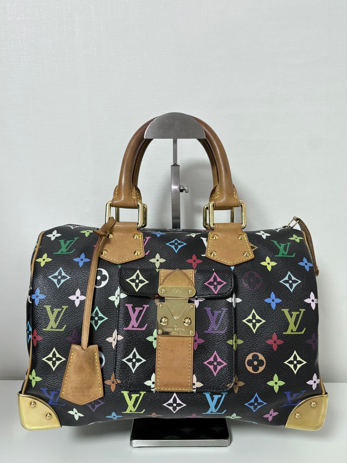 루이비통 멀티컬러 스피디백 블랙 상품이미지1