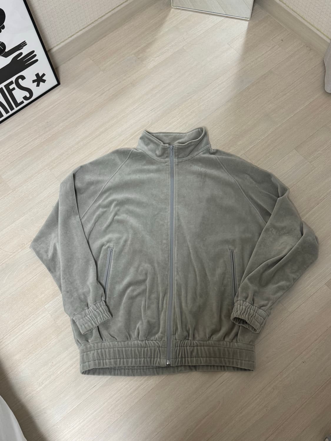 [1] 그라프페이퍼 벨루어 트랙 재킷 상품이미지2