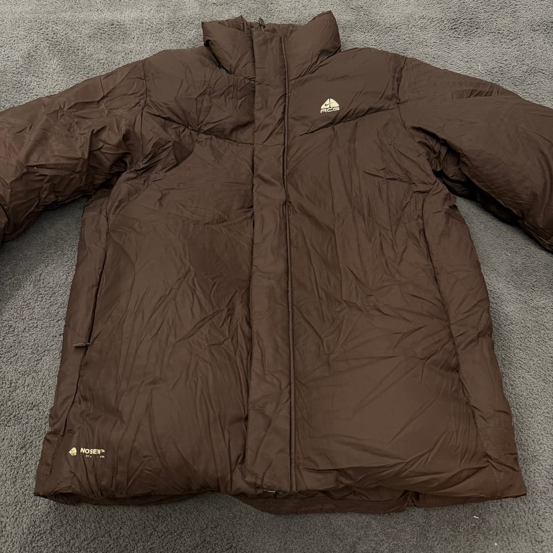 [ 정품/S,95 ] 나이키 ACG 브라운 구스다운 푸퍼 패딩 자켓 상품이미지2