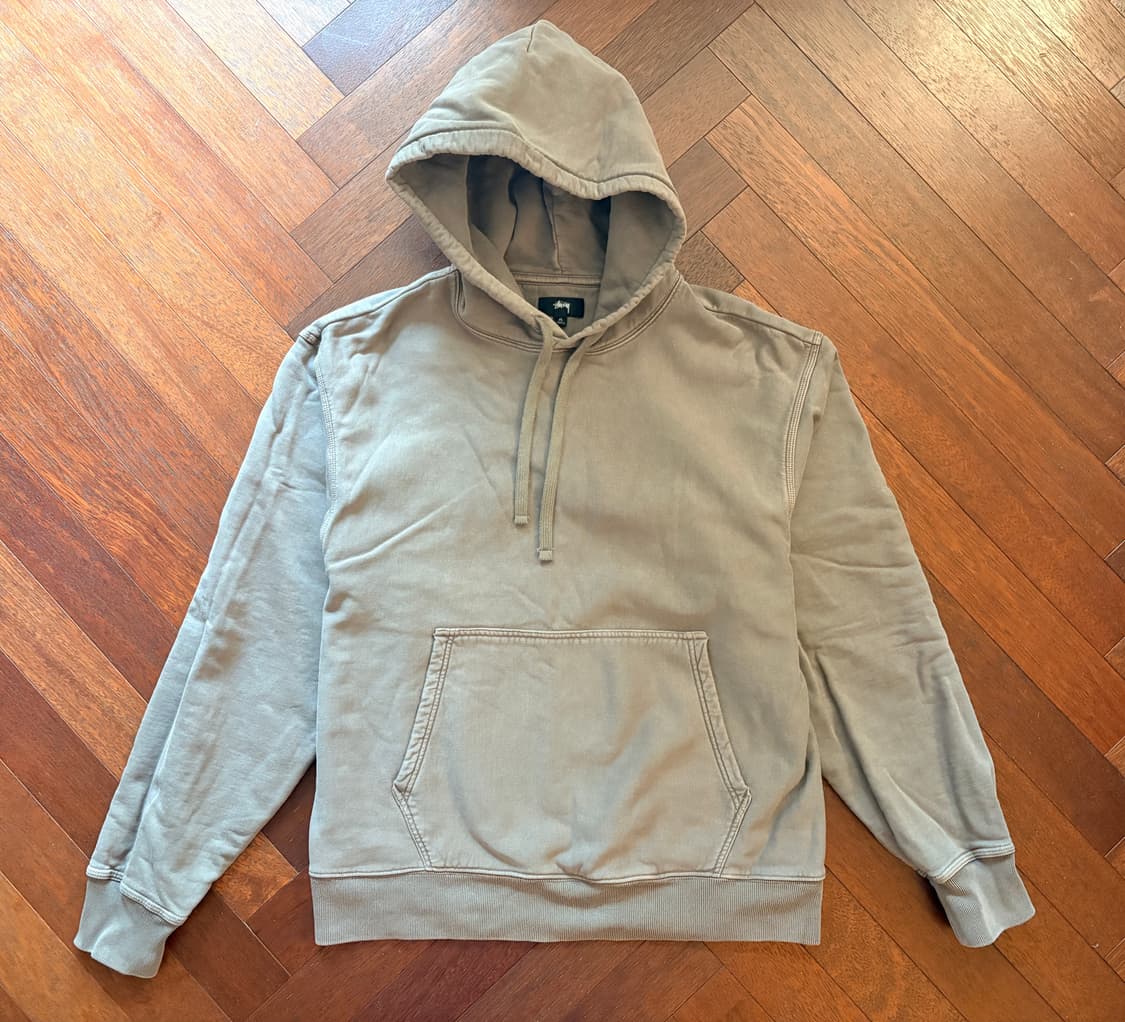 stussy 피그먼트 후드 티 상품이미지1