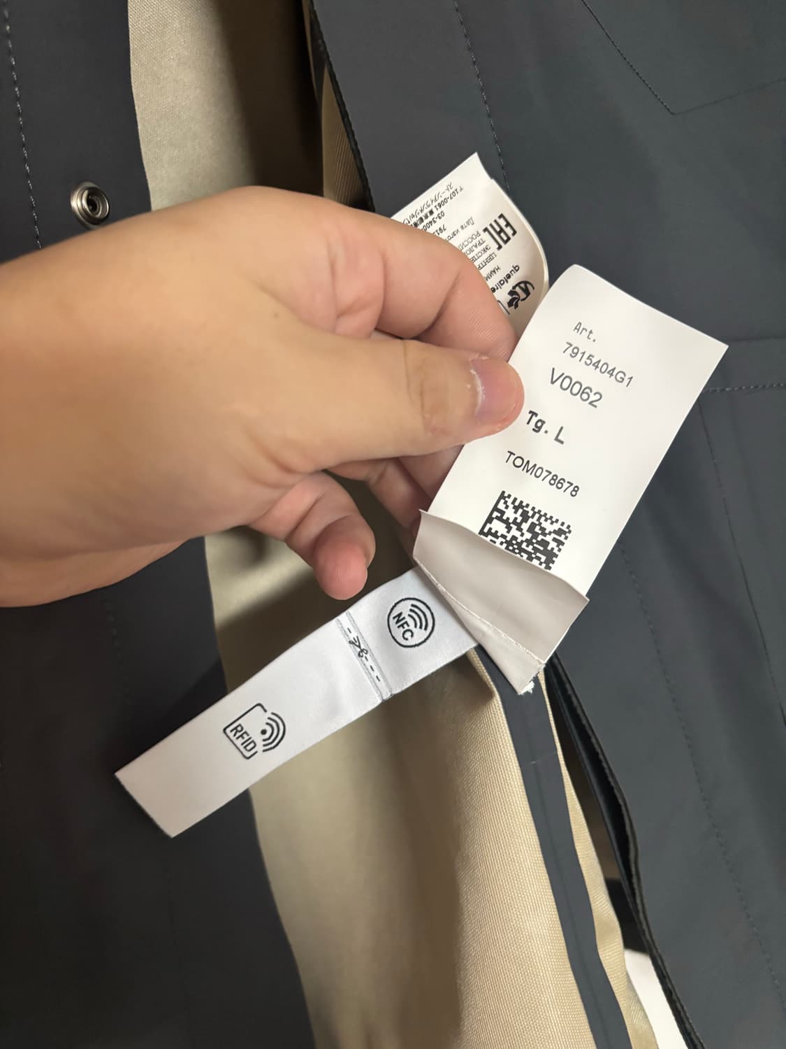 [L] 스톤아일랜드 스텔리나 3L 나일론 셔츠 자켓 상품이미지5