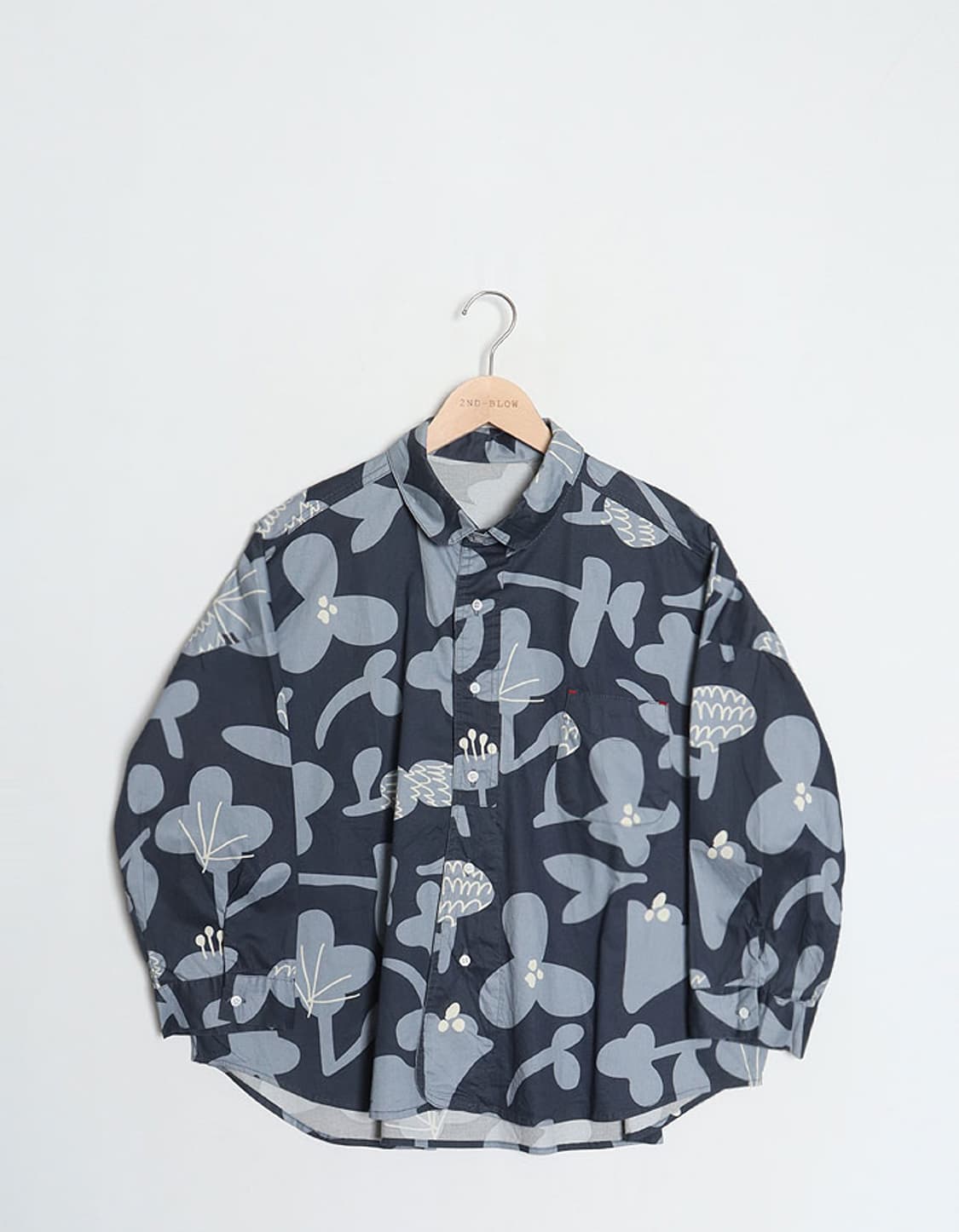 Non Pattern Oversized Shirts 상품이미지1
