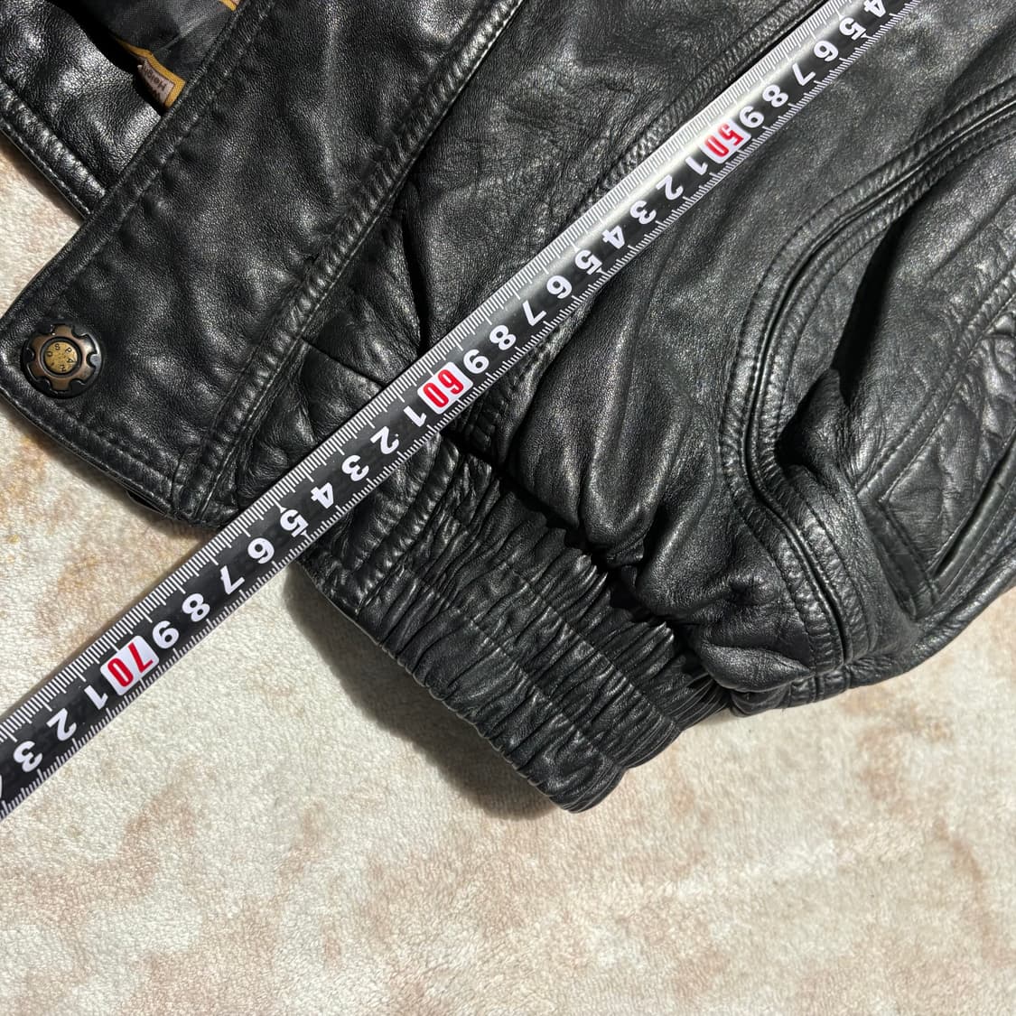 빈티지 양가죽 무스탕 레더자켓 상품이미지9