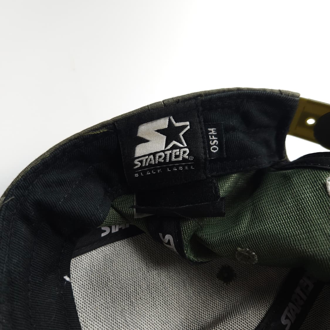 칼하트 X 스타터 로고 스타터 캡 올리브 (OS) 상품이미지4