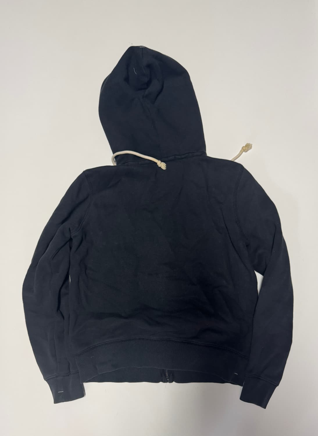 여성 후아유 스펠아웃 블랙 기모 후드집업 L 상품이미지2