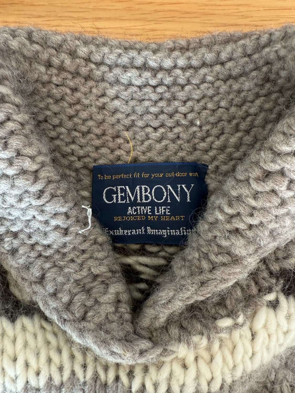 GEMBONY 울 코위찬 니트 상품이미지5