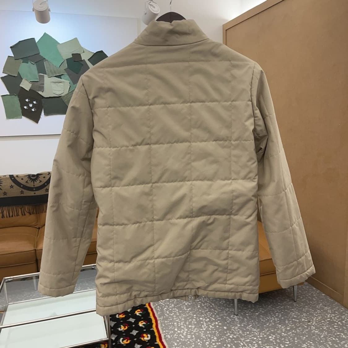 버버리 빈티지 모던캐주얼 퀄팅 울 경량 패딩 자켓 95 C08124 상품이미지4