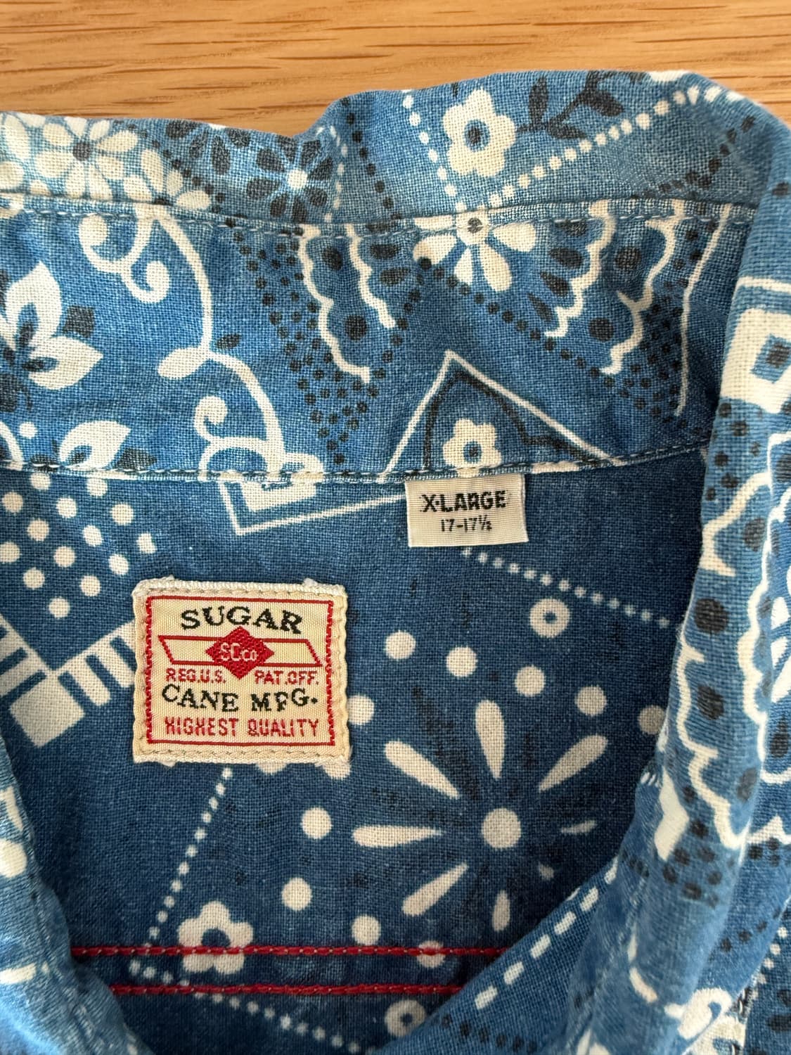 슈가케인(SUGAR CANE) 반팔 셔츠(JAPAN) 상품이미지7