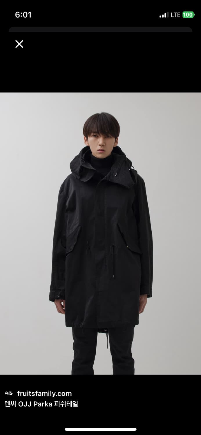 Ten C 텐씨 OJJ 피쉬테일 파카 상품이미지2