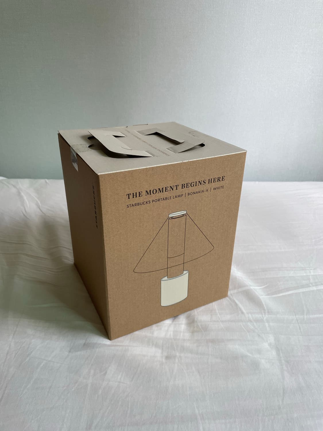 스타벅스 포터블 램프 K 화이트 미개봉 상품이미지1
