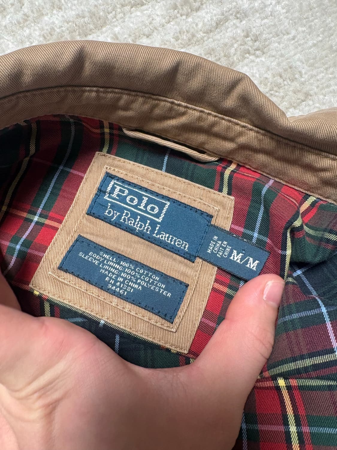 폴로 해링턴 자켓 상품이미지2