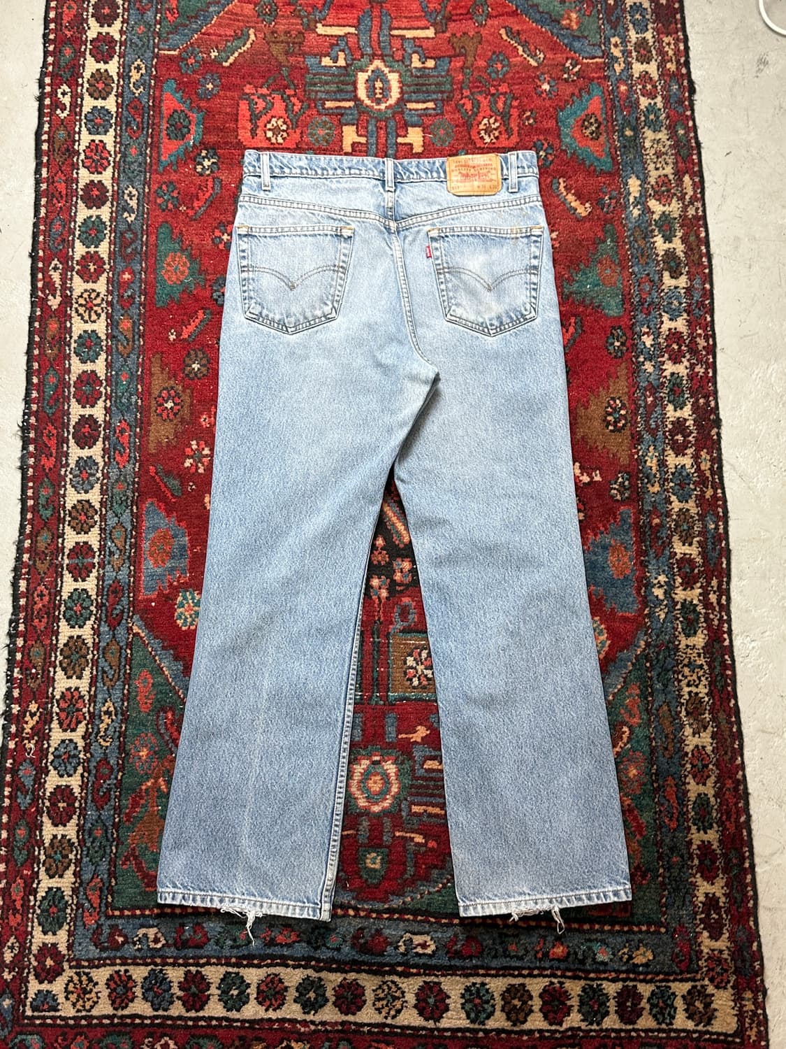 90’s 리바이스 517 부츠컷 플레어진 상품이미지4