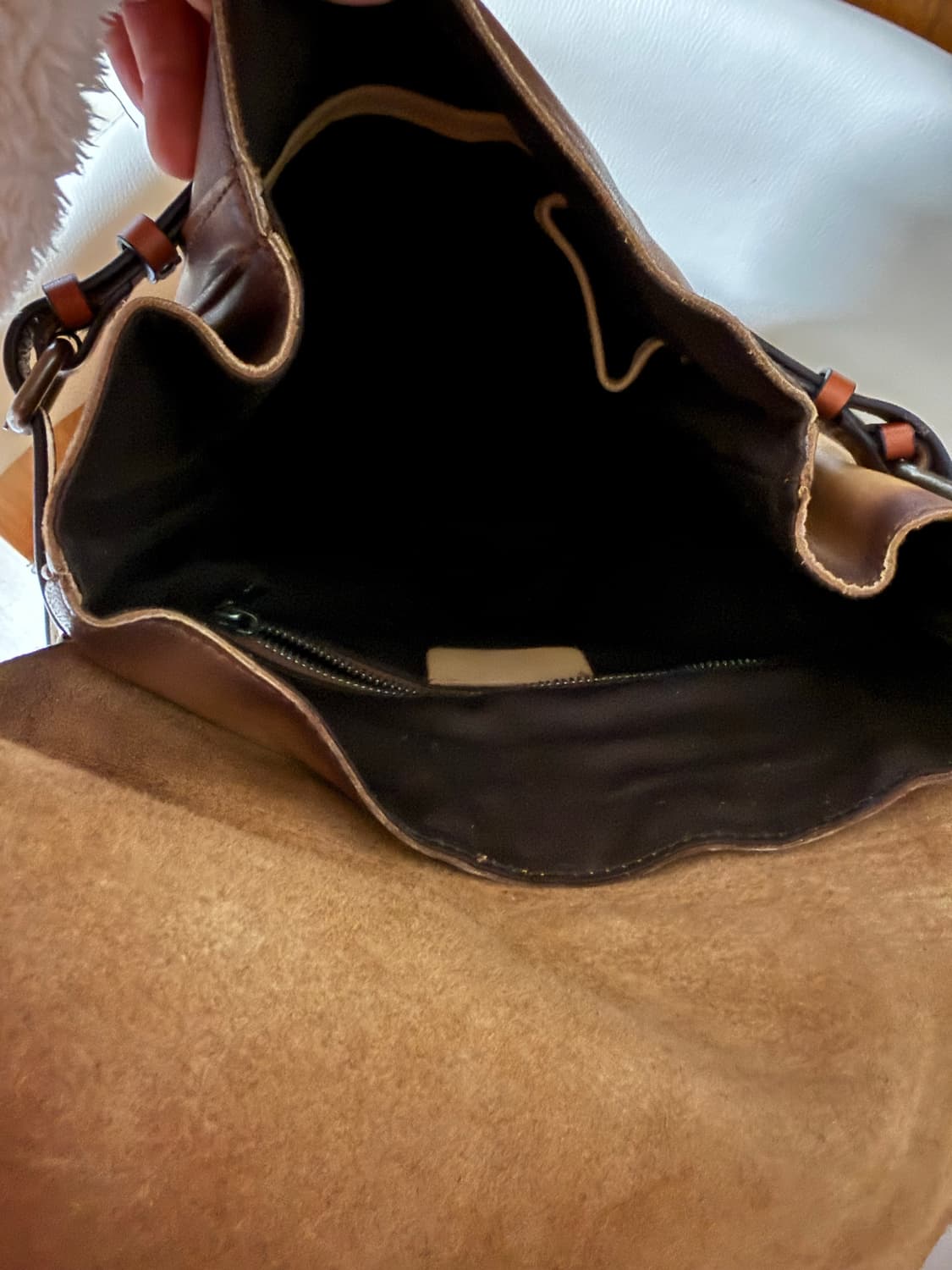 남자말가죽수공예백팩 상품이미지6