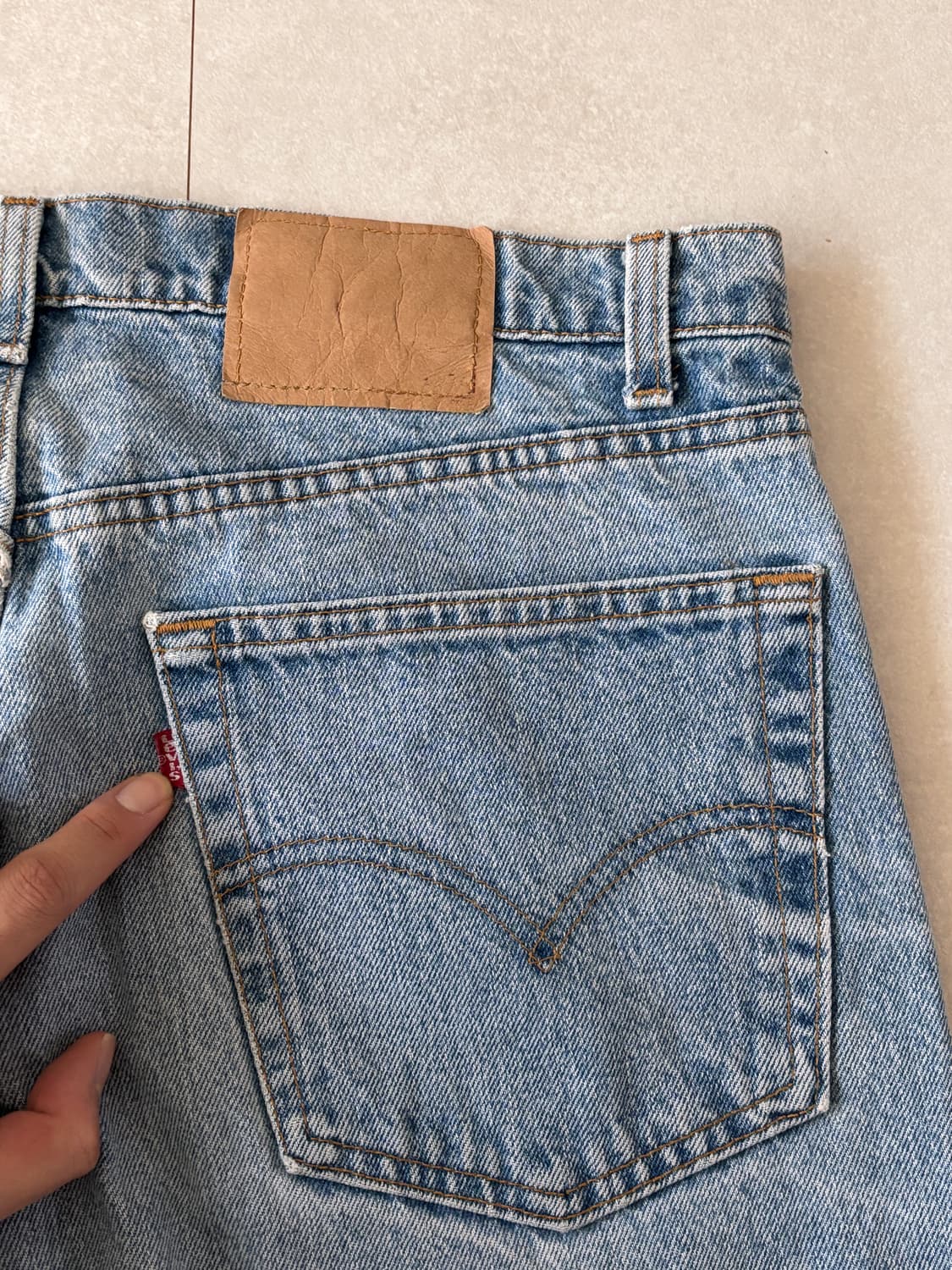 아는 사람들만 가져가는 90s 리바이스 565(엑스트라 와이드)38/36 상품이미지6