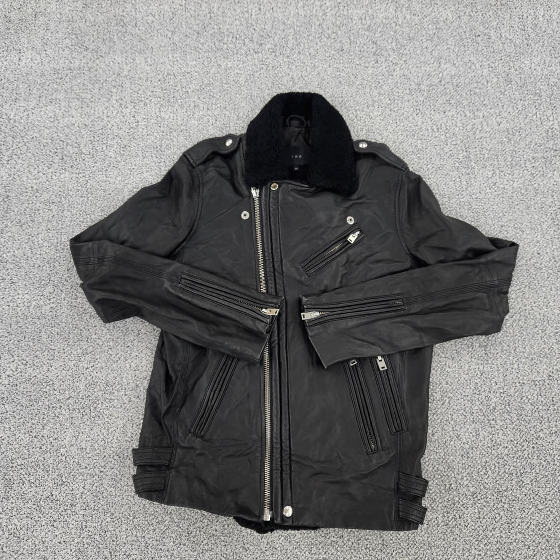 [XS] 이로 IRO 여성 양가죽 라이더 바이커 자켓 1104JM1 상품이미지1