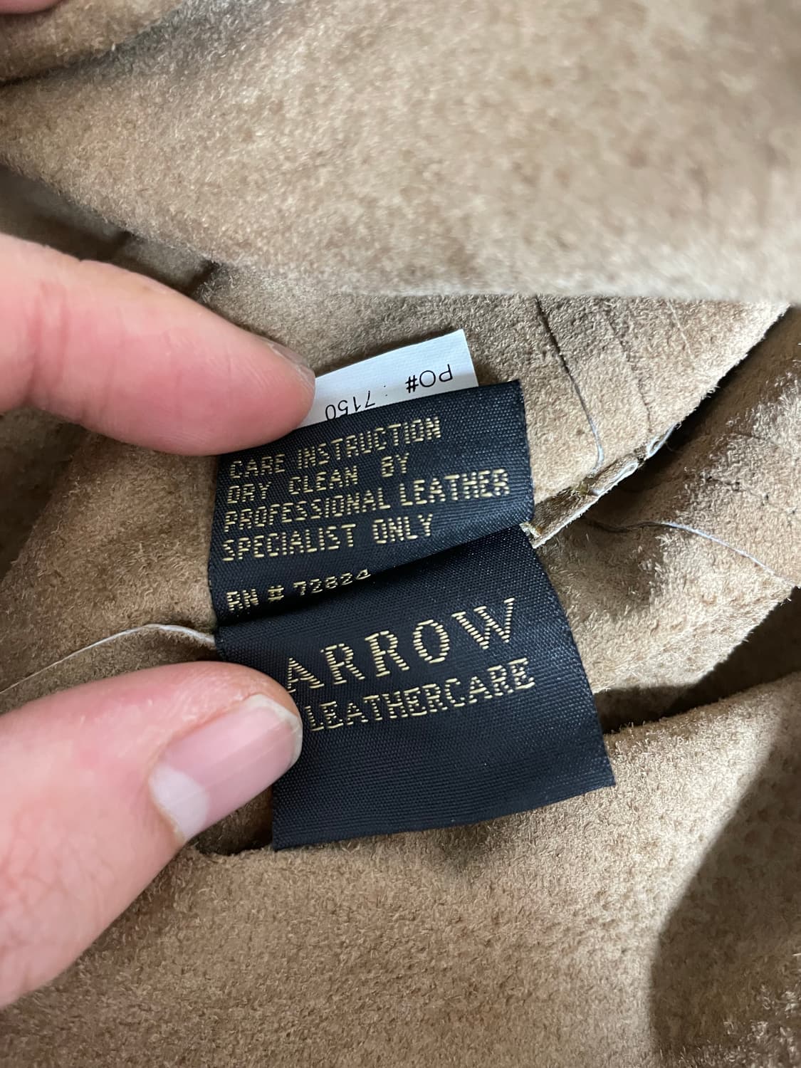 골든베어(golden bear)스웨이드 셔츠 자켓 상품이미지8