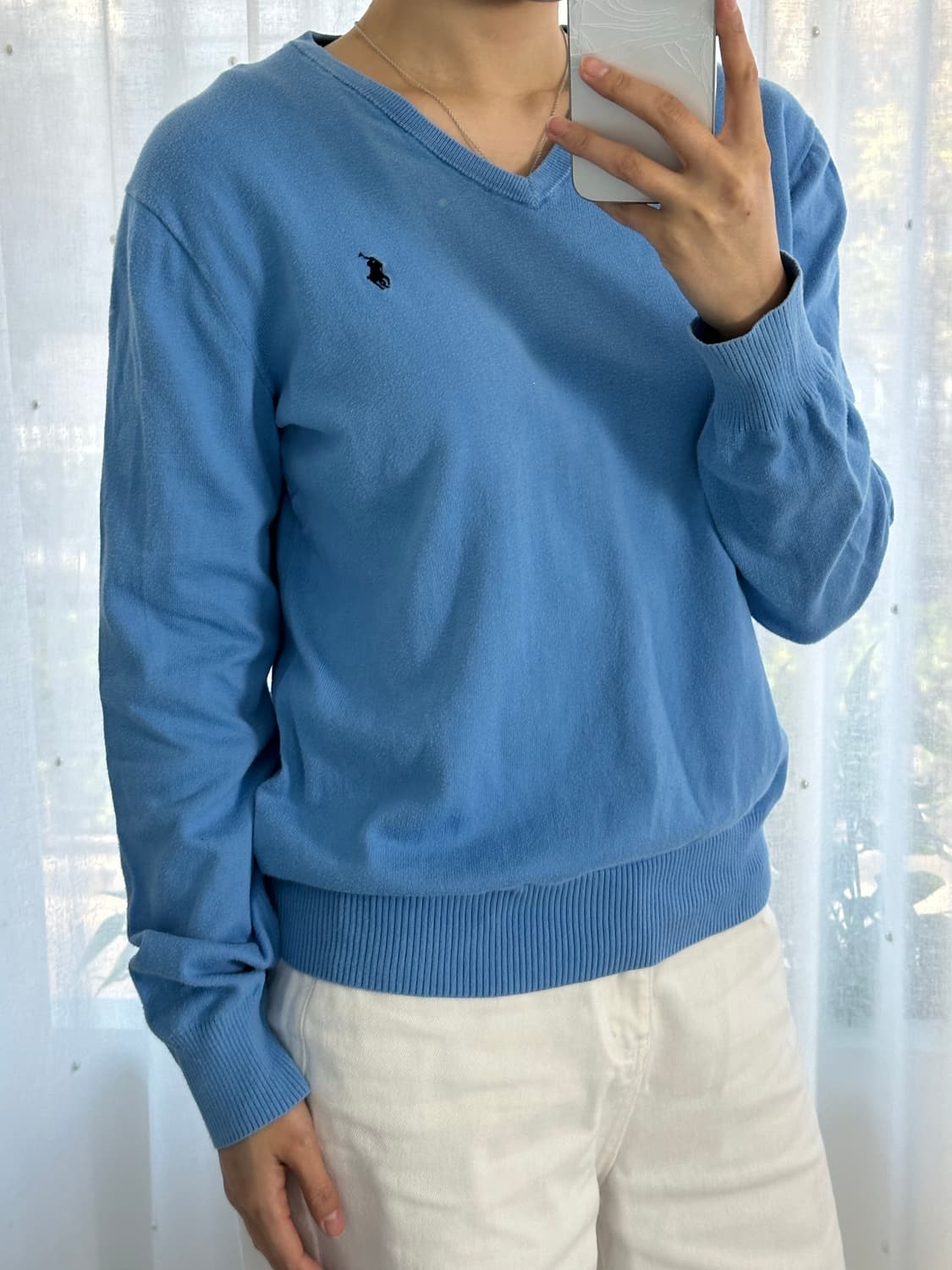 폴로랄프로렌 피마코튼 니트티셔츠 상품이미지2