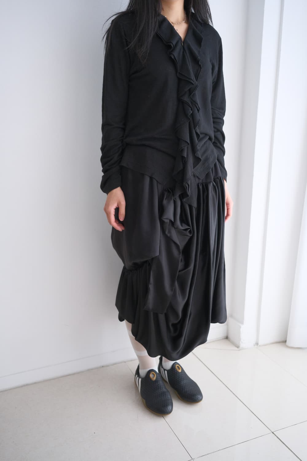 Volume drape skirt 상품이미지3
