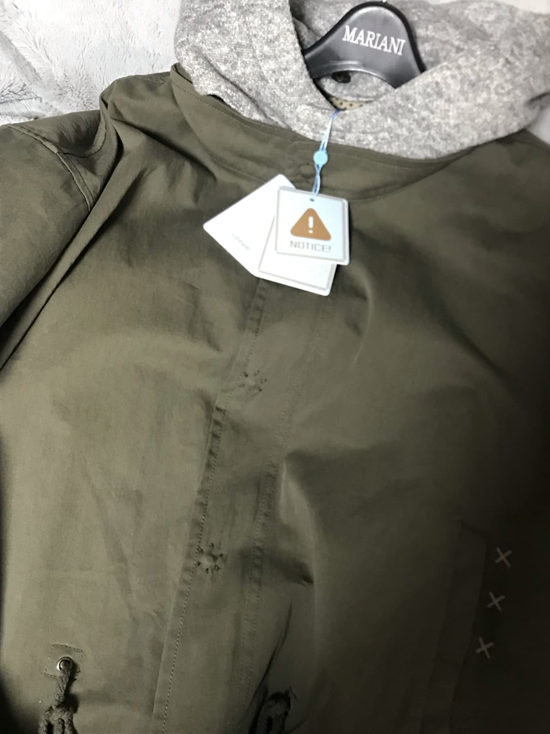 코이세이오 밀리터리 야상 카키 상품이미지2