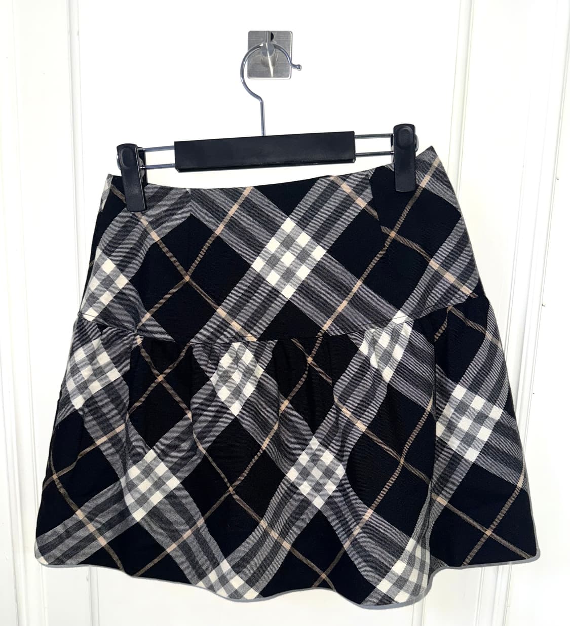 버버리 체크 버클 치마 블루라벨 상품이미지2