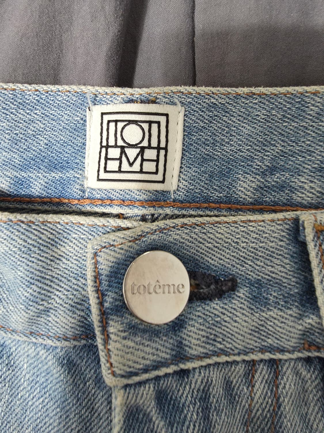 (공홈구매) 토템 트위스티드 심 데님 원블루 26 상품이미지7