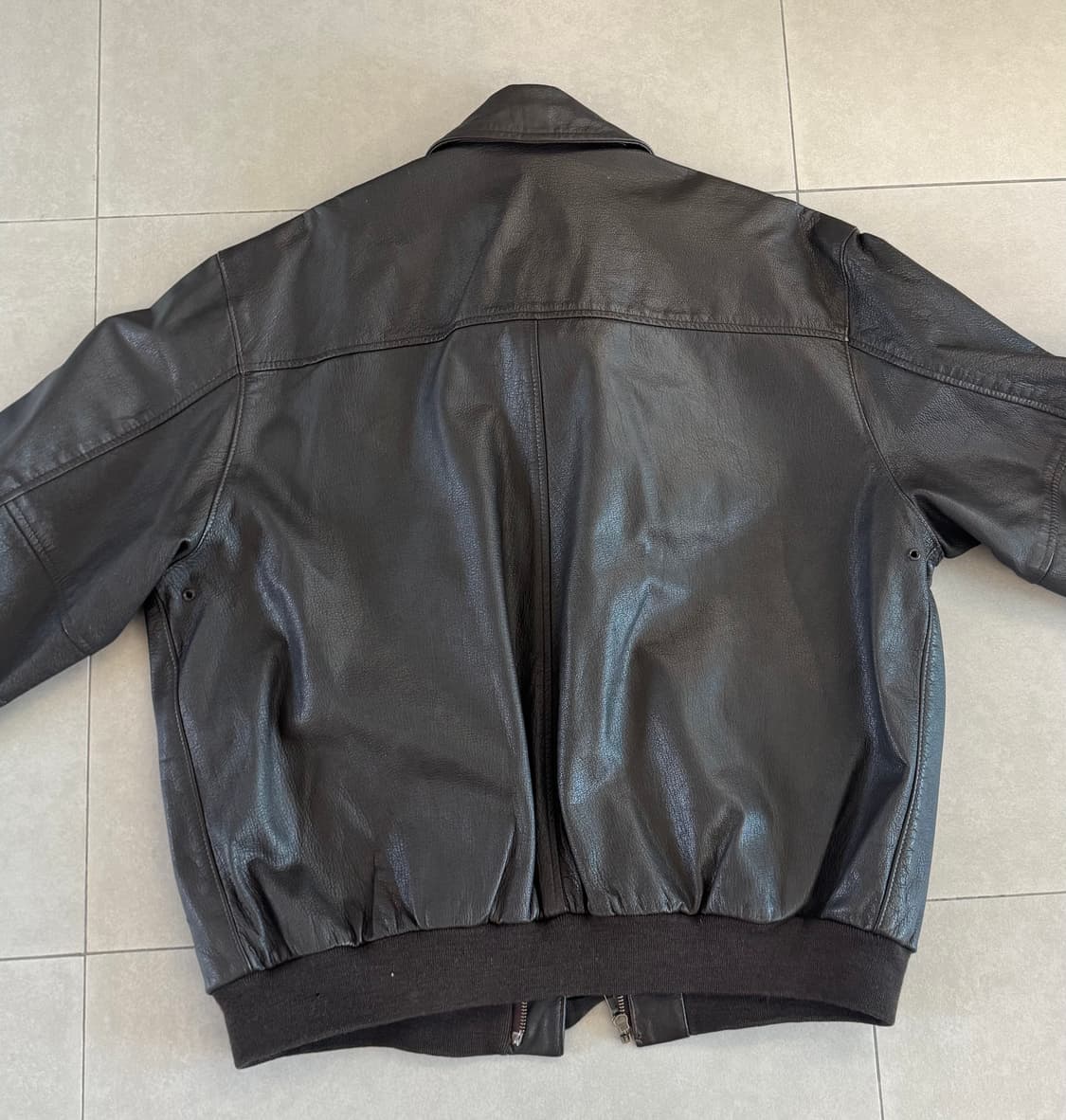 80’s L.L Bean 염소가죽 A2 자켓 상품이미지3