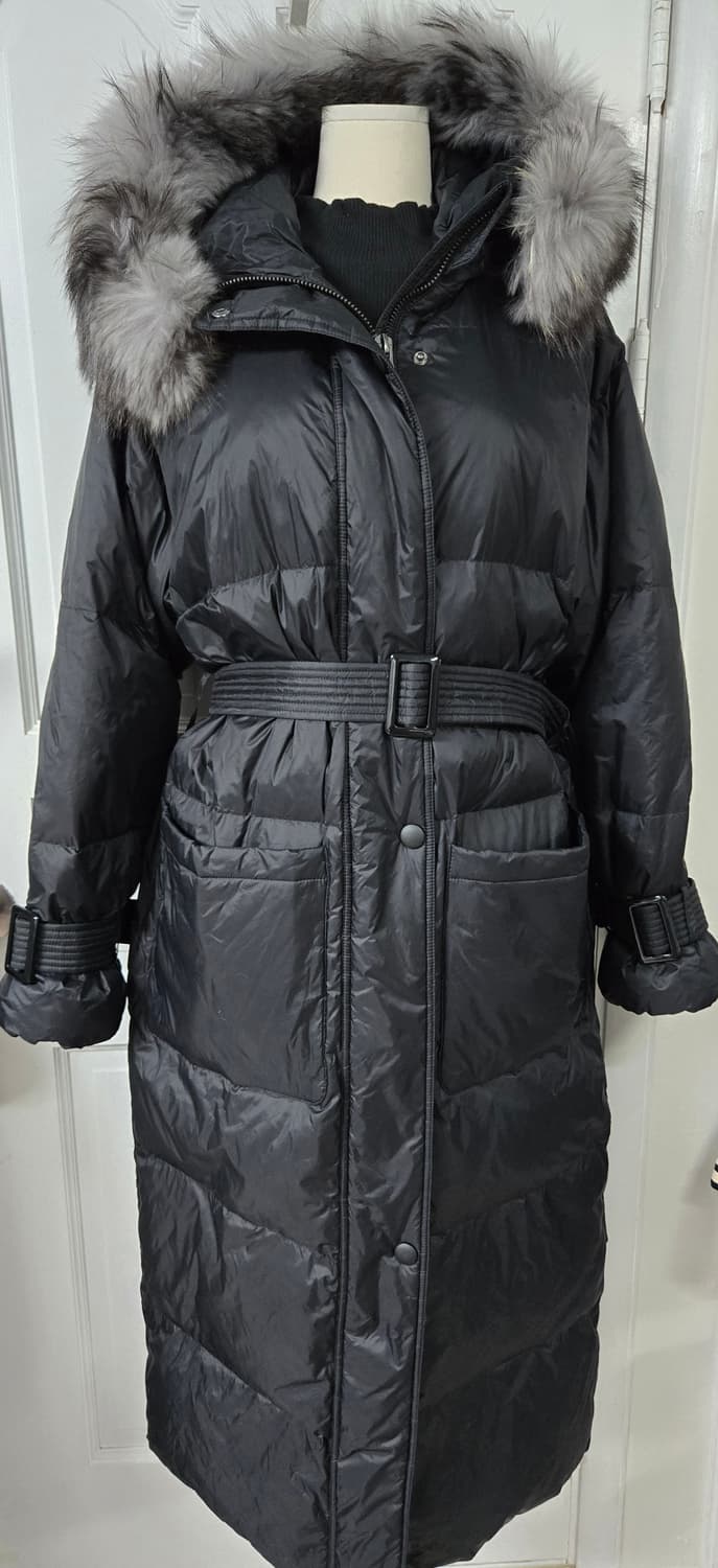 줄로그 구스 롱패딩 상품이미지1