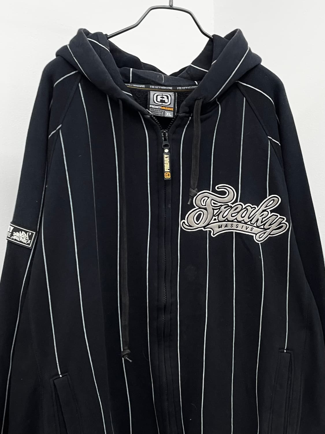 프레키메시브 올드스쿨 스트라이프 후드집업 상품이미지6