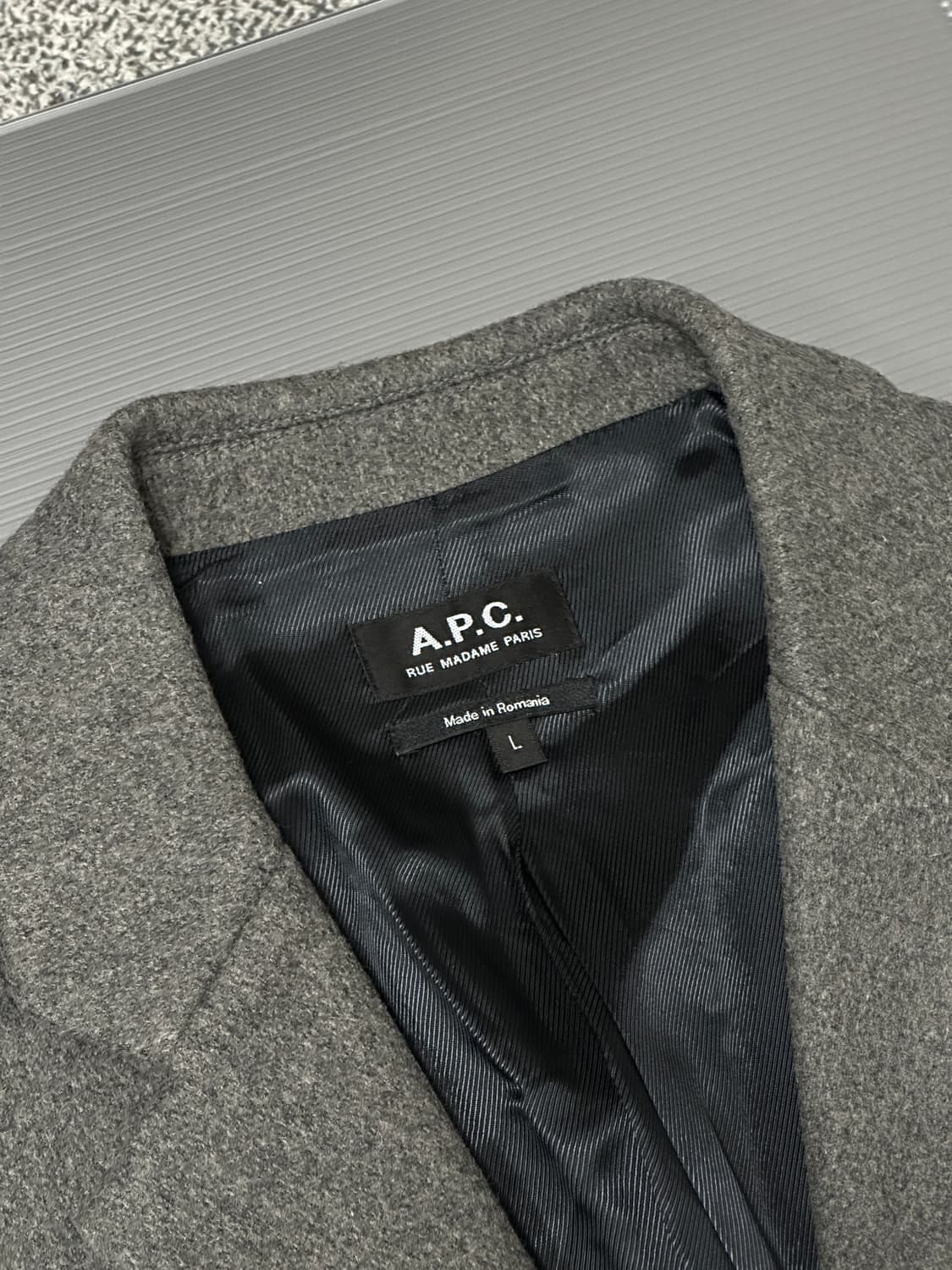 A.P.C. 아페쎄 Visconti 싱글 코트 95 상품이미지4