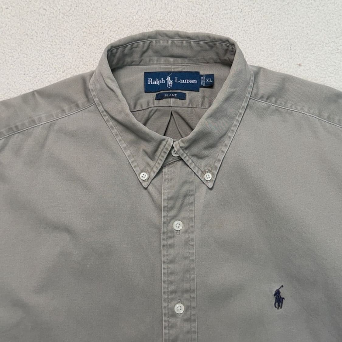 폴로 랄프로렌 블레이크 옥스포드 셔츠 그레이 XL 상품이미지3
