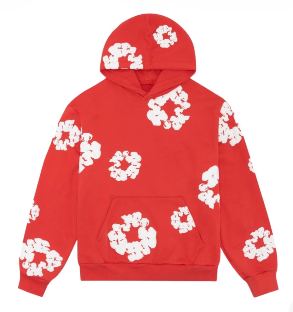 데님티어스 빨강 후드티 삽니다 상품이미지1