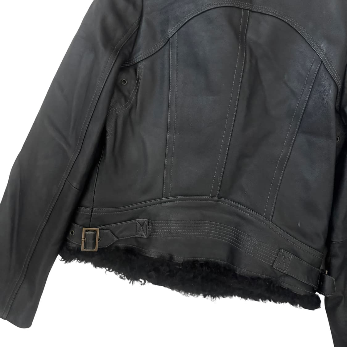 Sheep skin leather jacket 상품이미지6