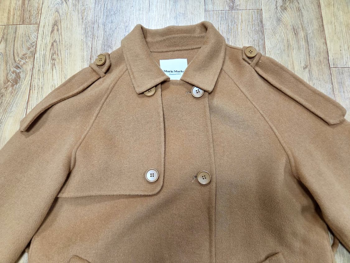 마리마켓(MARIE MARKET) 트렌치 핸드메이드 코트 프리사이즈 상품이미지5